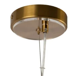 Maytoni Pendelleuchte Arco Classic 3-flammig messingfarben
