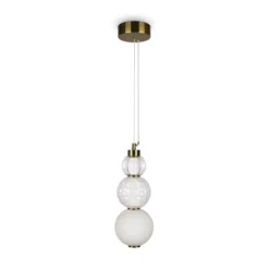 Maytoni Pendelleuchte Collar goldfarben 3000K 800lm