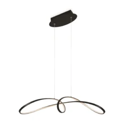 Maytoni Pendelleuchte Curve schwarz 4000K