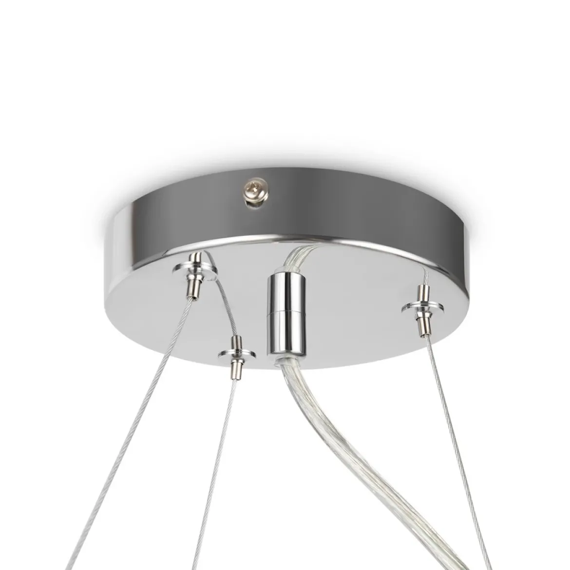 Maytoni Pendelleuchte Dallas 11-flammig chrom rauchglas