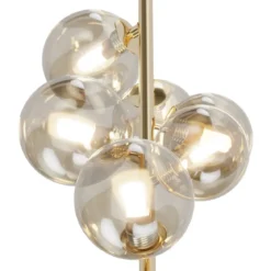 Maytoni Pendelleuchte Dallas 6-flammig gold cognac