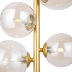 Maytoni Pendelleuchte Dallas 6-flammig gold cognac