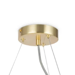 Maytoni Pendelleuchte Dallas 25-flammig gold mattweiss rund