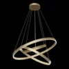 Maytoni Pendelleuchte Rim messing 3 Ringe
