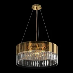 Maytoni Pendelleuchte Wonderland 6-flammig gold