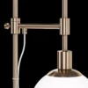 Maytoni Stehleuchte Erich messing weiß 155cm