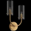 Maytoni Wandeuchte Arco Classic 2-flammig messingfarben