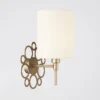 Maytoni Wandleuchte Anna gold antik creme