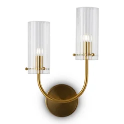 Maytoni Wandleuchte Arco 2-flammig messing
