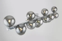 Maytoni Wandleuchte Dallas 95cm chrom rauchglas
