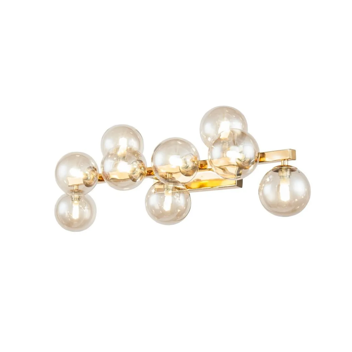 Maytoni Wandleuchte Dallas 61cm gold bernstein
