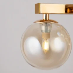 Maytoni Wandleuchte Dallas 13-flammig goldfarben bernstein