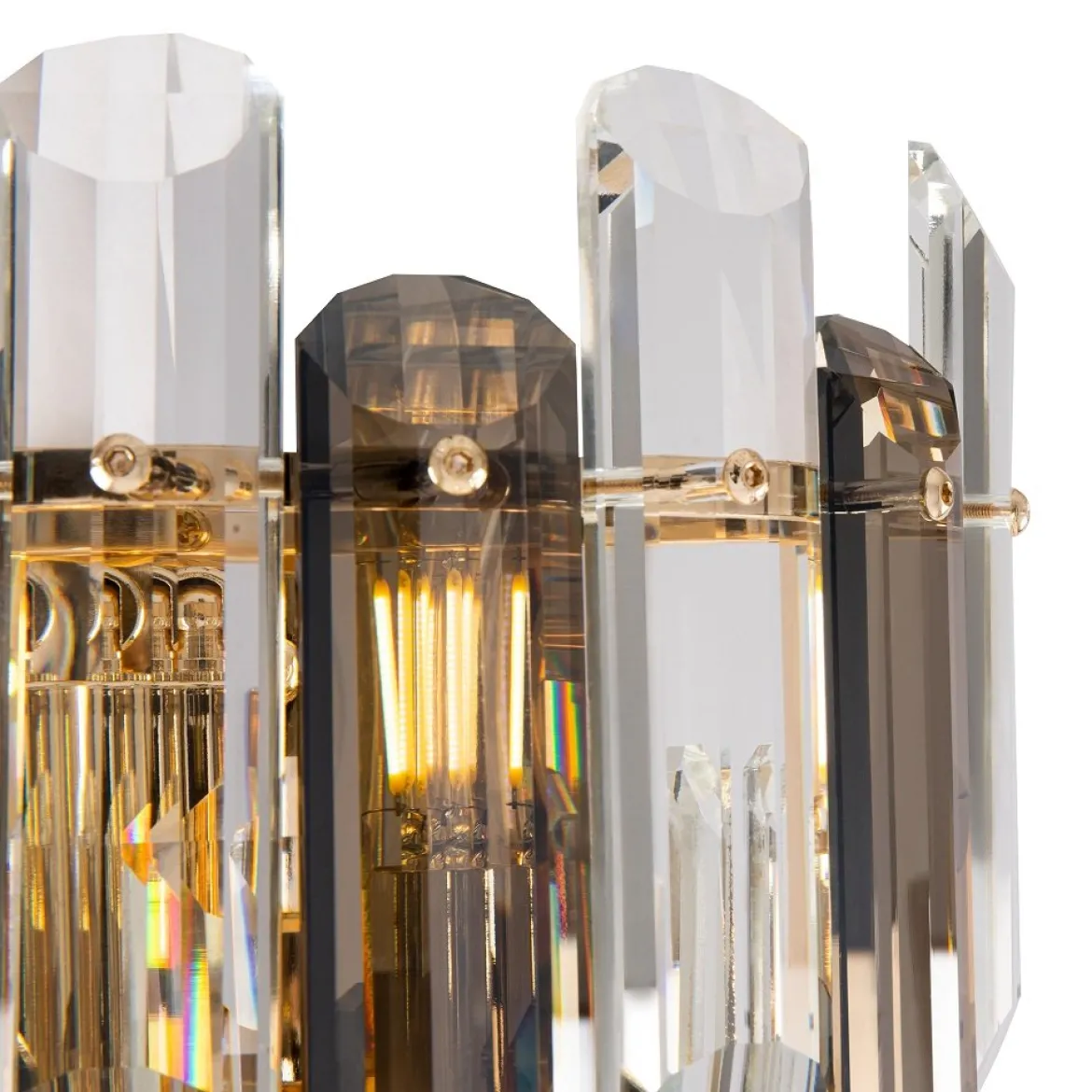 Maytoni Wandleuchte Flare 2-flammig goldfarben
