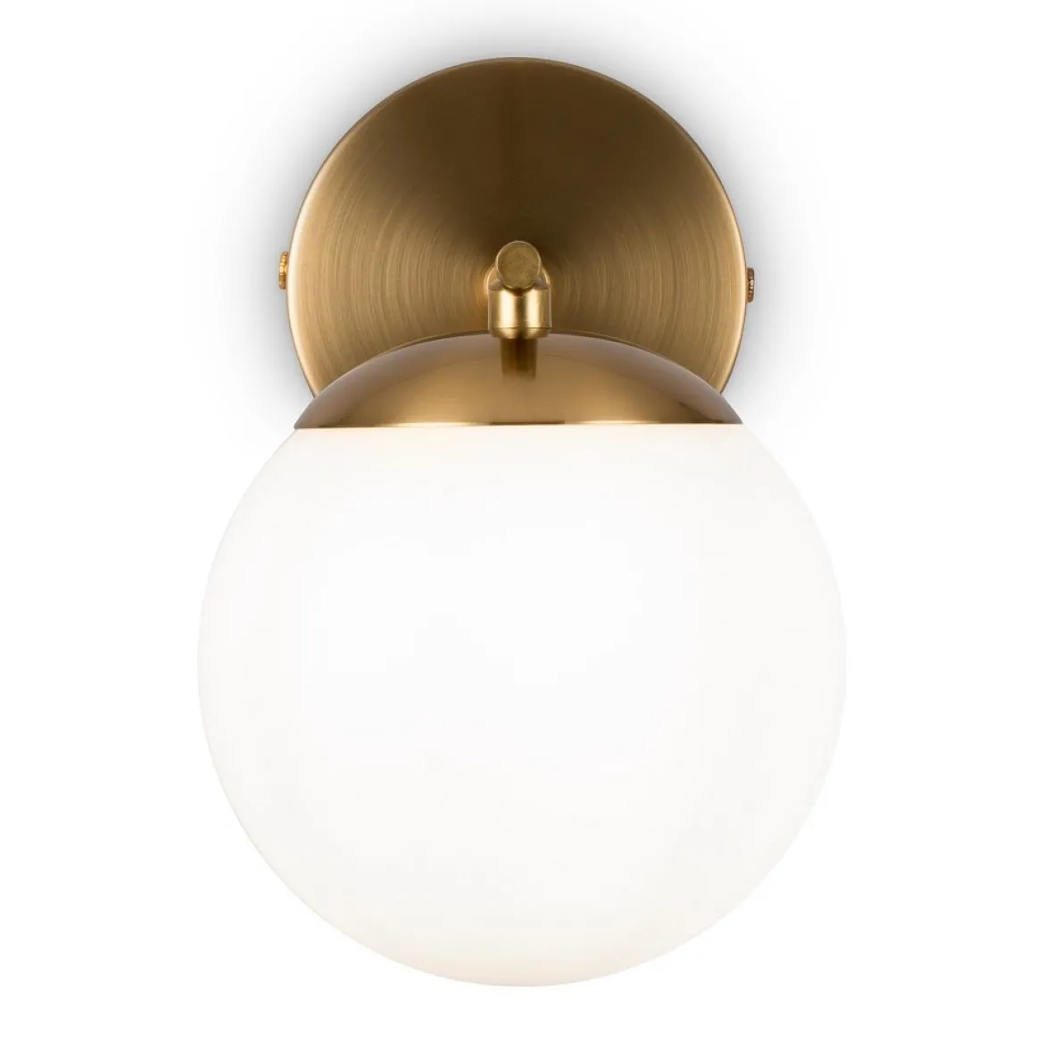 Maytoni Wandleuchte Marble 1-flammig messing opal