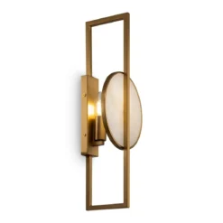Maytoni Wandleuchte Marmo gold