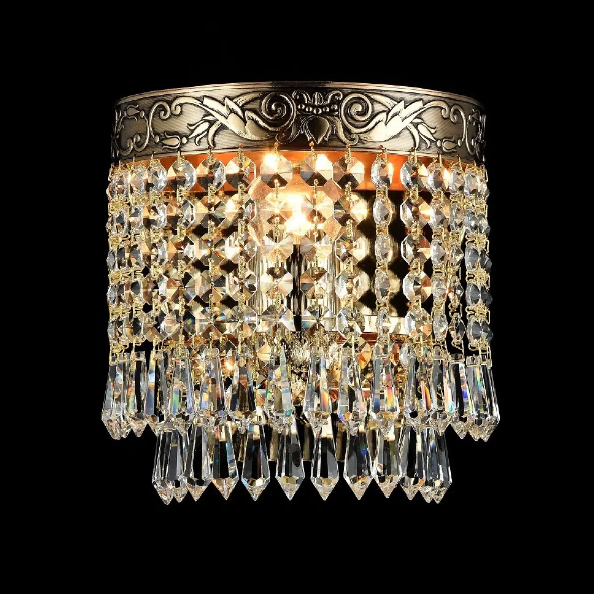 Maytoni Wandleuchte Palace gold antik
