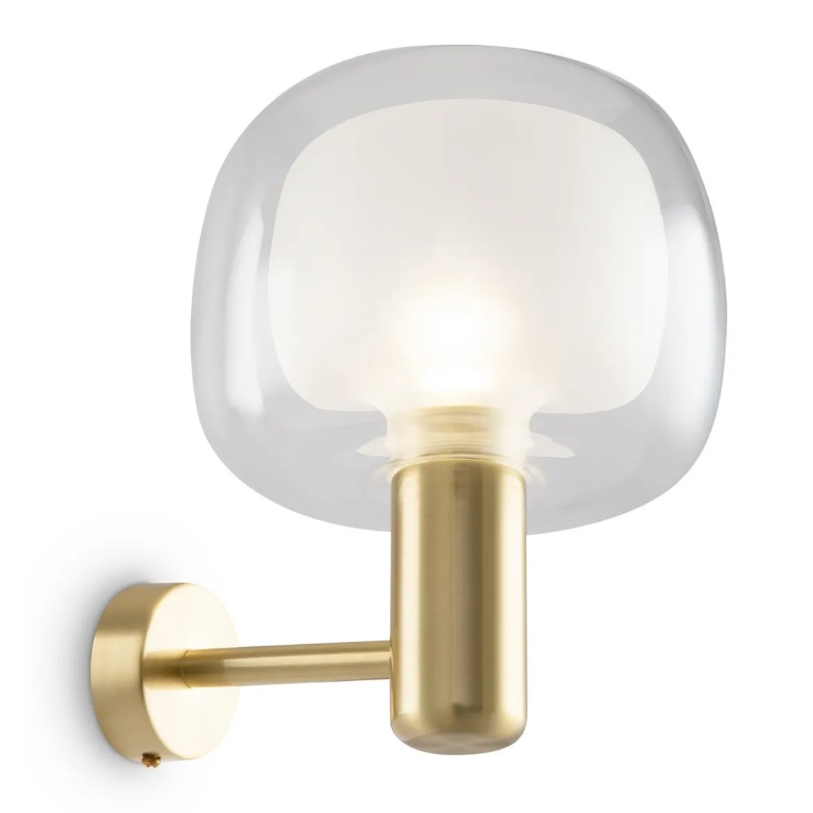 Maytoni Wandleuchte Vision gold mit Glas