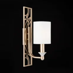 Maytoni Wandleuchte Vittoria goldfarben creme