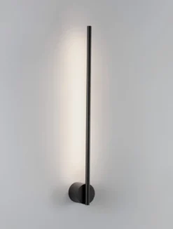 Nova Luce 9081800 ADEN LED Wandleuchte 3000K Schwarz 60cm
