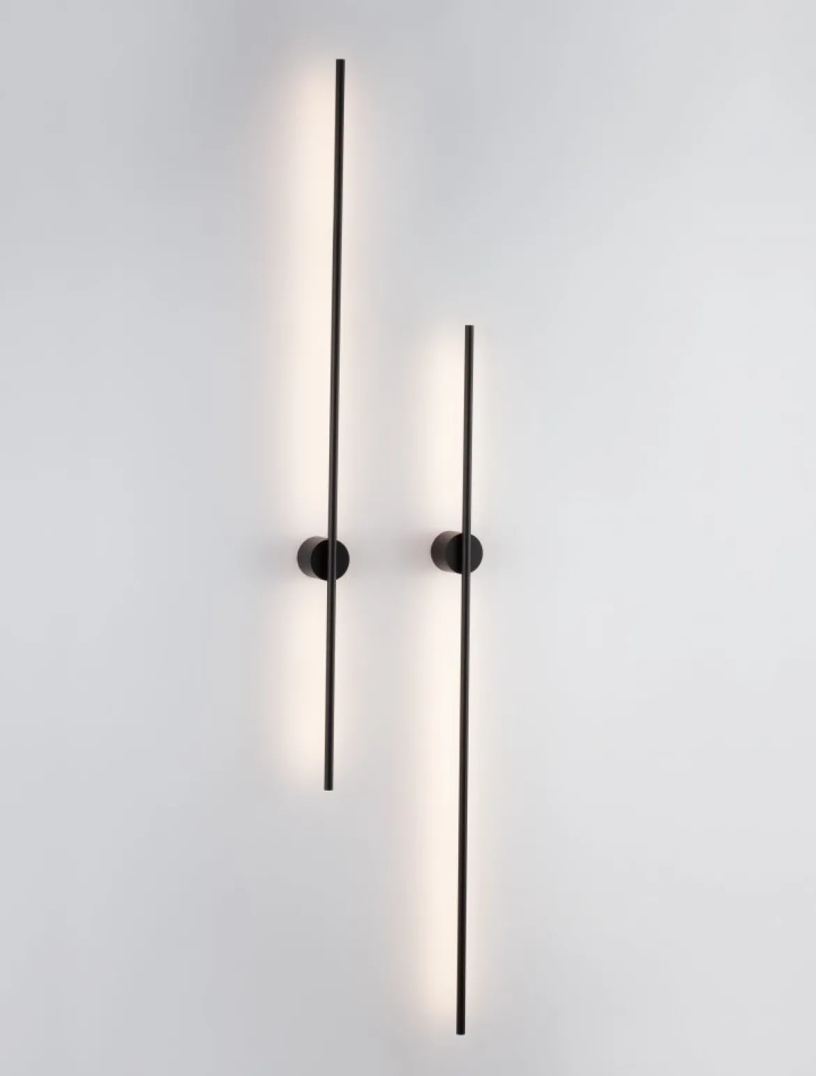 Nova Luce 9081810 ADEN LED Wandleuchte 3000K Schwarz 120cm