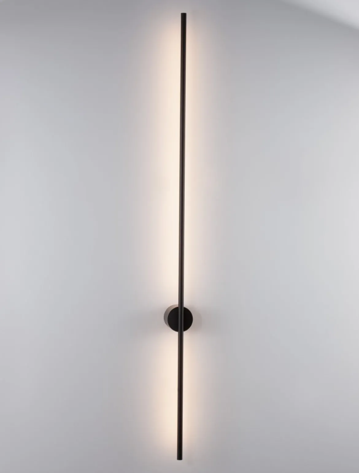 Nova Luce 9081810 ADEN LED Wandleuchte 3000K Schwarz 120cm