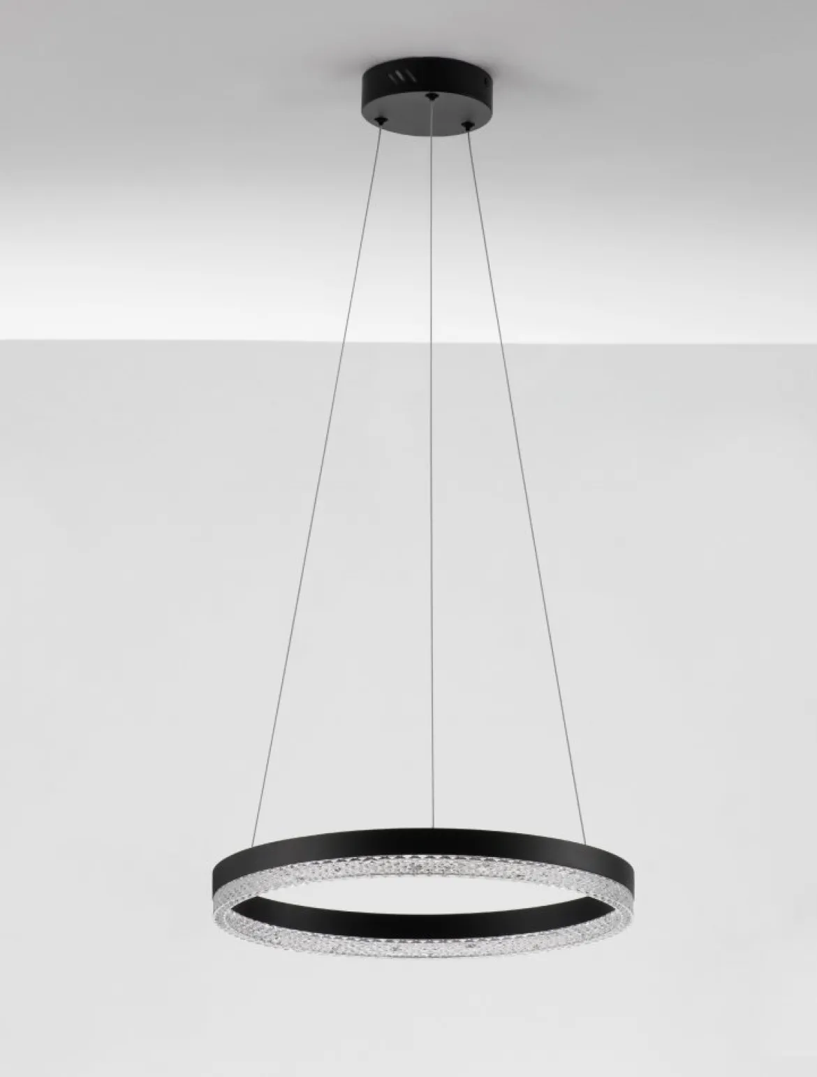 Nova Luce 9530225 ADRIA LED Pendelleuchte 40cm 3000K Schwarz