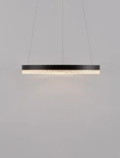 Nova Luce 9530225 ADRIA LED Pendelleuchte 40cm 3000K Schwarz