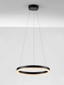 Nova Luce 9530225 ADRIA LED Pendelleuchte 40cm 3000K Schwarz