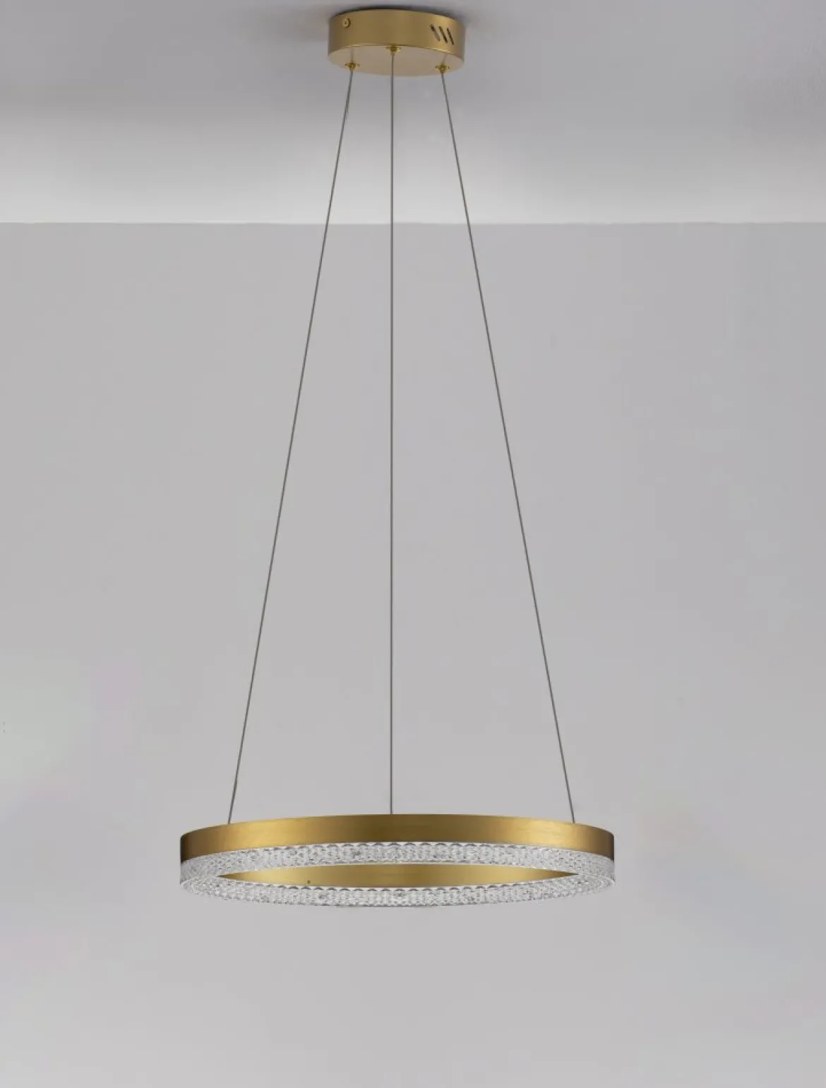 Nova Luce 9530226 ADRIA LED Pendelleuchte 60cm 3000K Messing Gold dimmbar