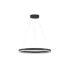 Nova Luce 9530227 ADRIA LED Pendelleuchte 60cm 3000K Schwarz dimmbar
