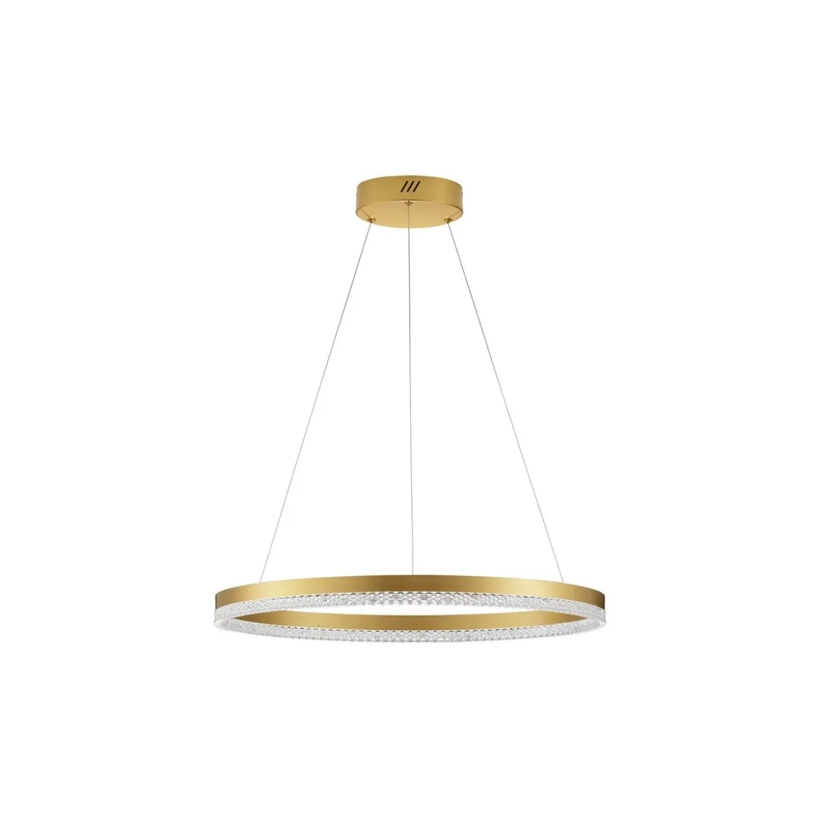 Nova Luce 9530228 ADRIA LED Pendelleuchte 60cm 3000K Messing Gold dimmbar