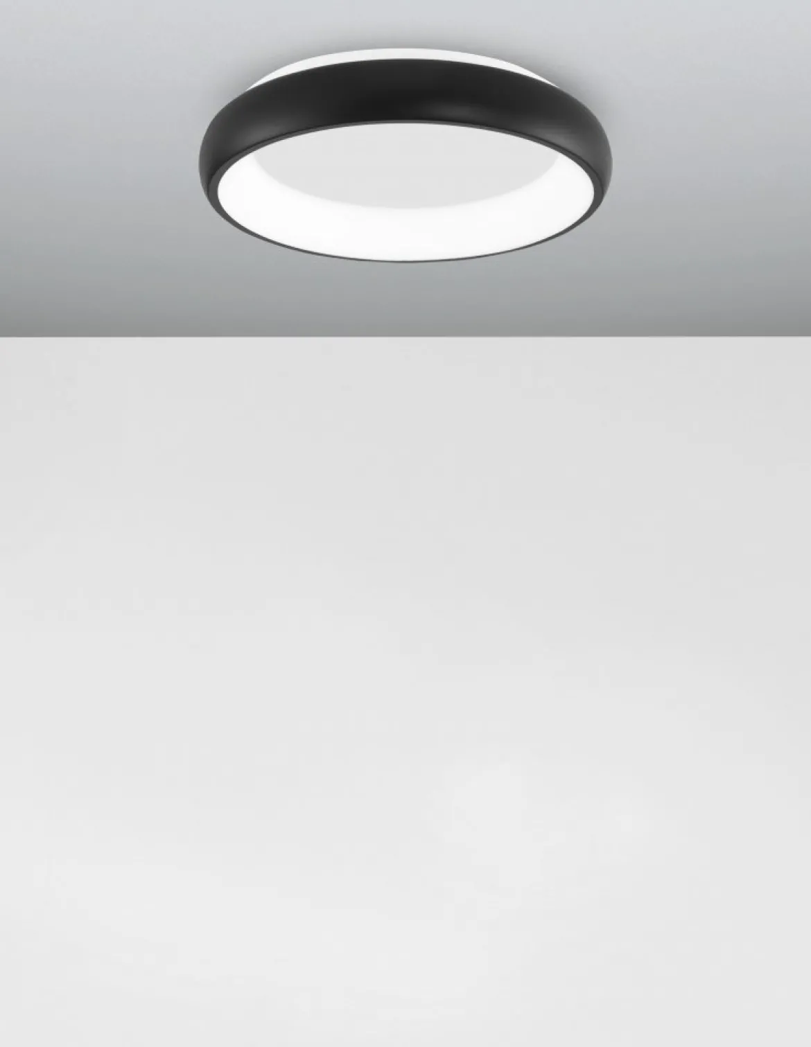 Nova Luce 8105616 ALBI LED Deckenleuchte 1-flammig 3000K Schwarz 41cm