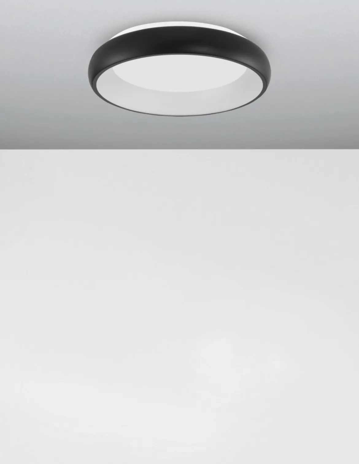 Nova Luce 8105616 ALBI LED Deckenleuchte 1-flammig 3000K Schwarz 41cm