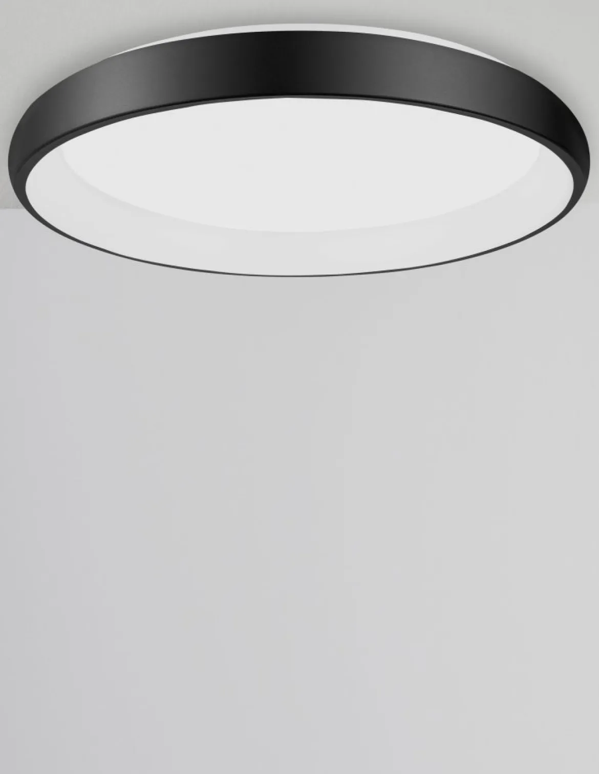 Nova Luce 8105611 ALBI LED Deckenleuchte 1-flammig 3000K Schwarz 61cm