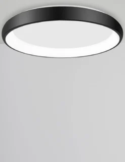 Nova Luce 8105611 ALBI LED Deckenleuchte 1-flammig 3000K Schwarz 61cm