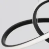 Nova Luce 9248107 AMARA LED Pendelleuchte 56cm 3000K Schwarz