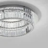 Nova Luce 9333071 AURELIA LED Deckenleuchte 50cm 3500K Chrom Kristall