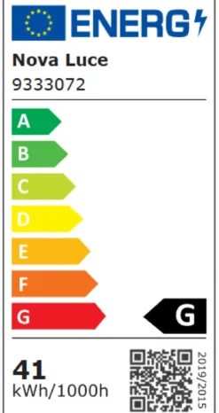 Nova Luce 9333072 AURELIA LED Deckenleuchte 60cm 3500K Chrom Kristall