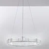 Nova Luce 9333066 AURELIA LED Pendelleuchte 60cm 3500K Chrom Kristall