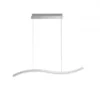 Nova Luce 9333070 AURELIA LED Pendelleuchte 100cm 3500K Chrom Kristall