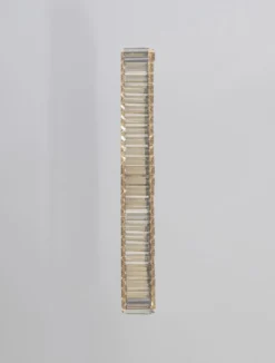 Nova Luce 9333074 AURELIA LED Wandleuchte 8x60cm 3500K Gold Kristall