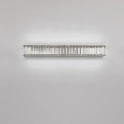 Nova Luce 9333064 AURELIA LED Wandleuchte 60cm 3500K Chrom Kristall