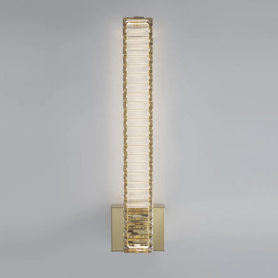 Nova Luce 9333065 AURELIA LED Wandleuchte 14x60cm 3500K Gold Kristall