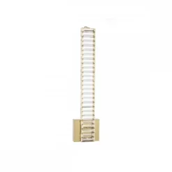 Nova Luce 9333065 AURELIA LED Wandleuchte 14x60cm 3500K Gold Kristall
