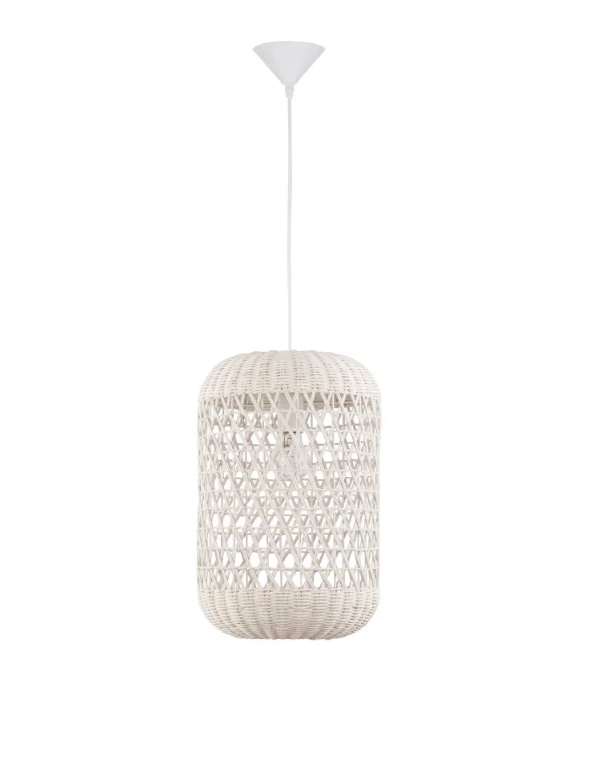 Nova Luce 9587162 AURORA Pendelleuchte 37x24,5cm Elfenbein E27