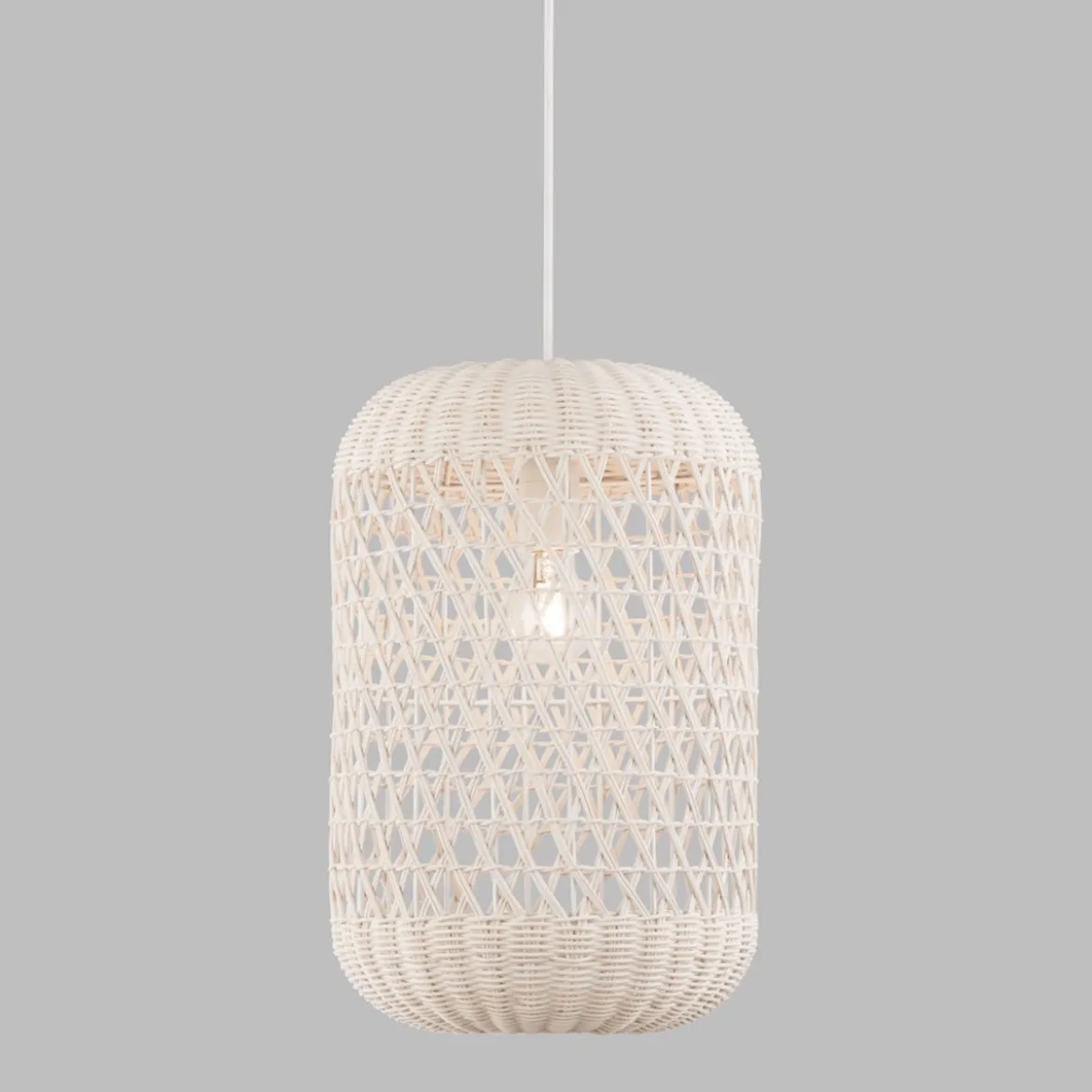 Nova Luce 9587162 AURORA Pendelleuchte 37x24,5cm Elfenbein E27