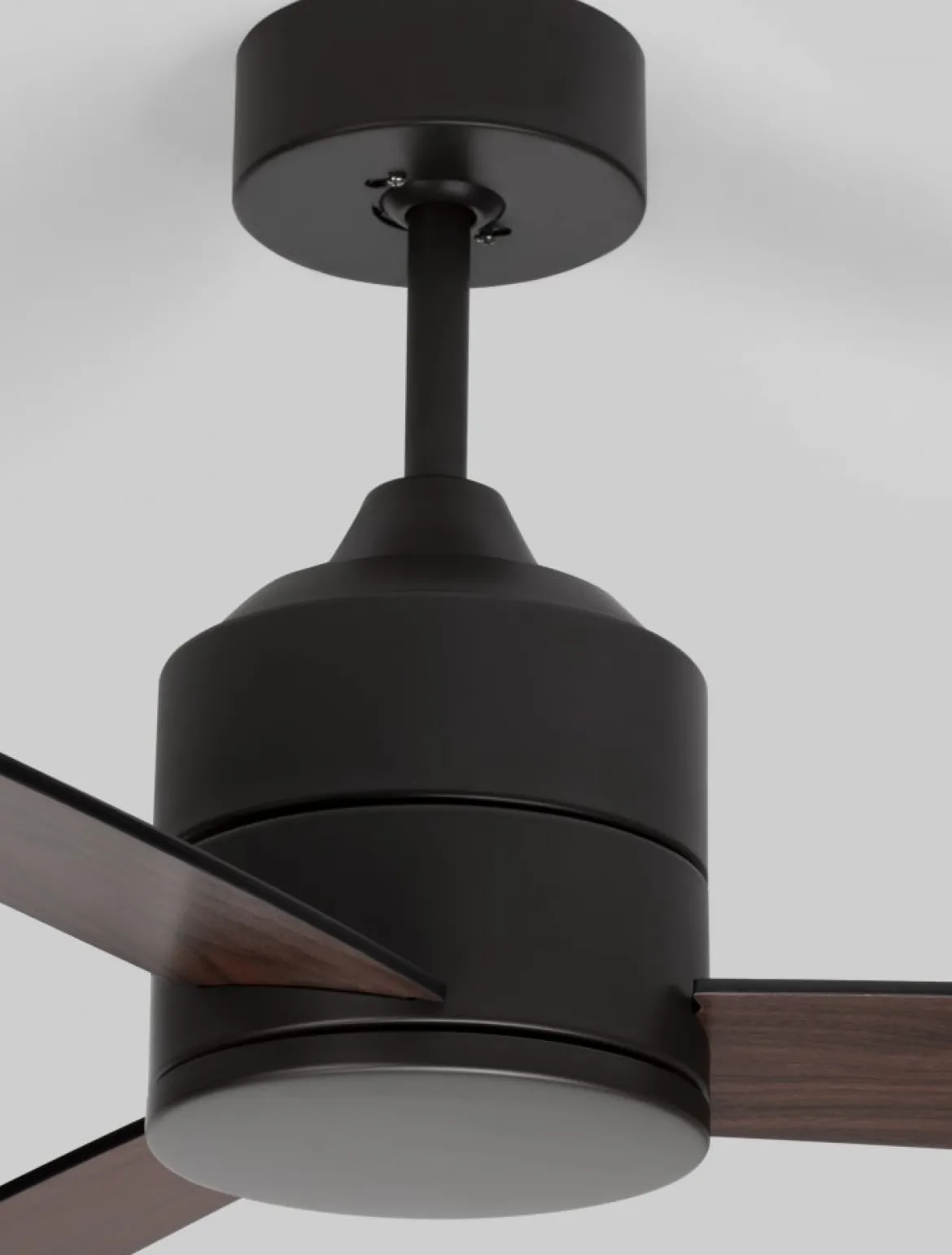 Nova Luce 9952350 AXEL Ventilator Schwarz Braun