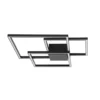 Nova Luce 9500832 BILBAO LED Deckenleuchte 56x56cm 3000K Schwarz