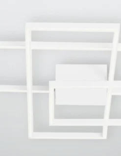 Nova Luce 9977001 BILBAO LED Deckenleuchte 90x67cm 3000K Weiss