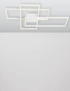 Nova Luce 9977001 BILBAO LED Deckenleuchte 90x67cm 3000K Weiss